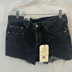 Levi’s high rise shorts, size 27 new with tags